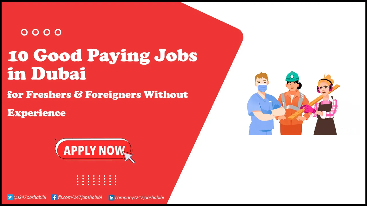 Good Paying Jobs in Dubai