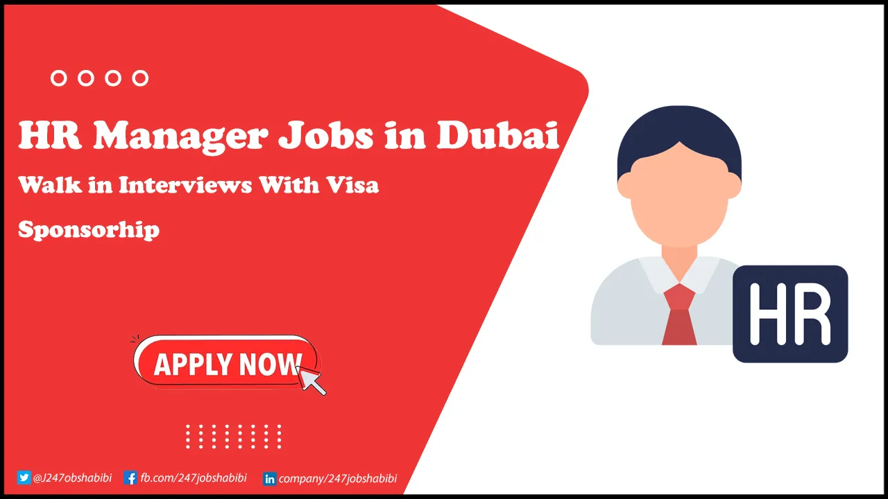 HR Manager Jobs in Dubai