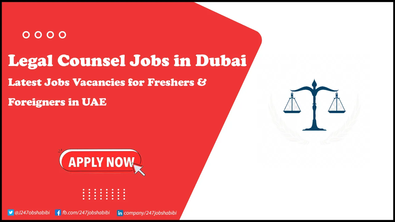 Legal Counsel Jobs in Dubai