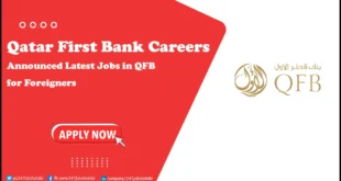 Qatar First Bank Careers